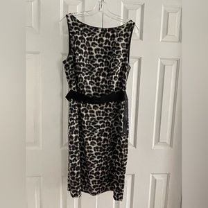 Ann Taylor leopard dress